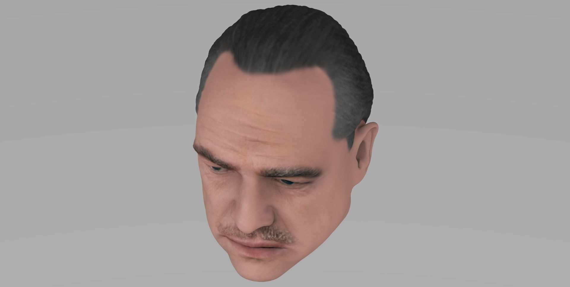 Marlon Brando Vito Corleone Godfather 3D model_13
