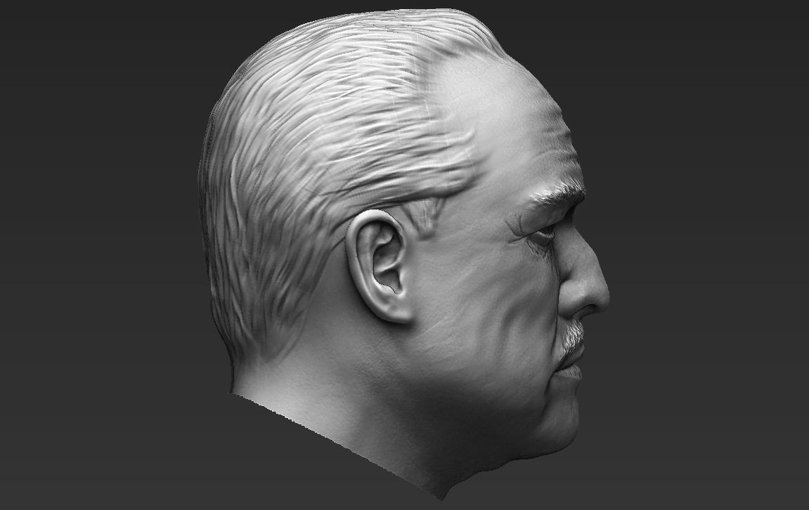 Marlon Brando Vito Corleone Godfather 3D model_31