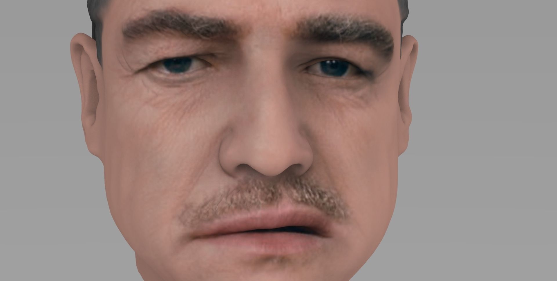 Marlon Brando Vito Corleone Godfather 3D model_16