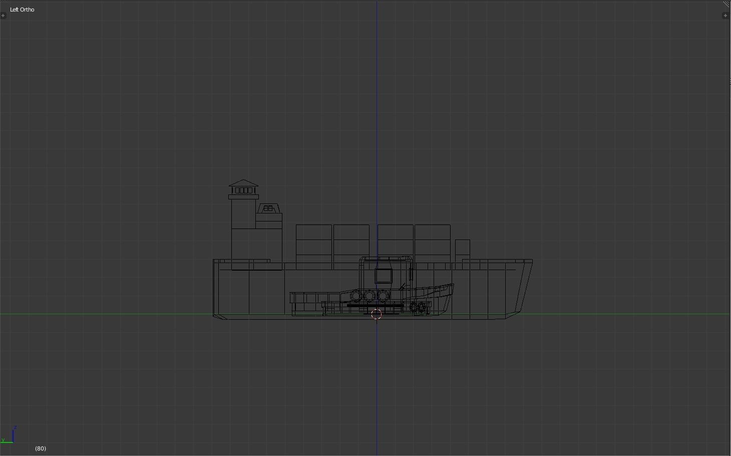 low poly ships pack Low-poly 3D model_3