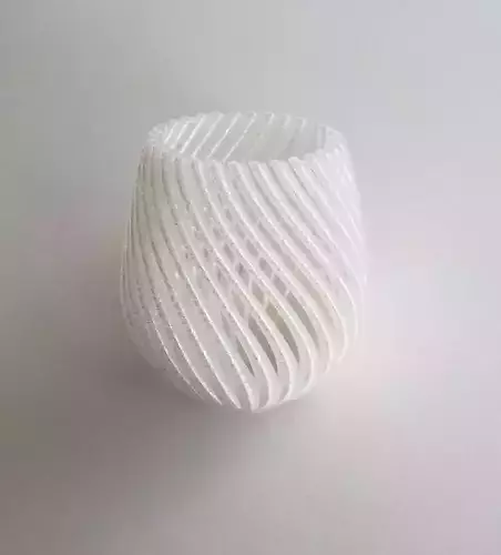 String Vase 3D print model