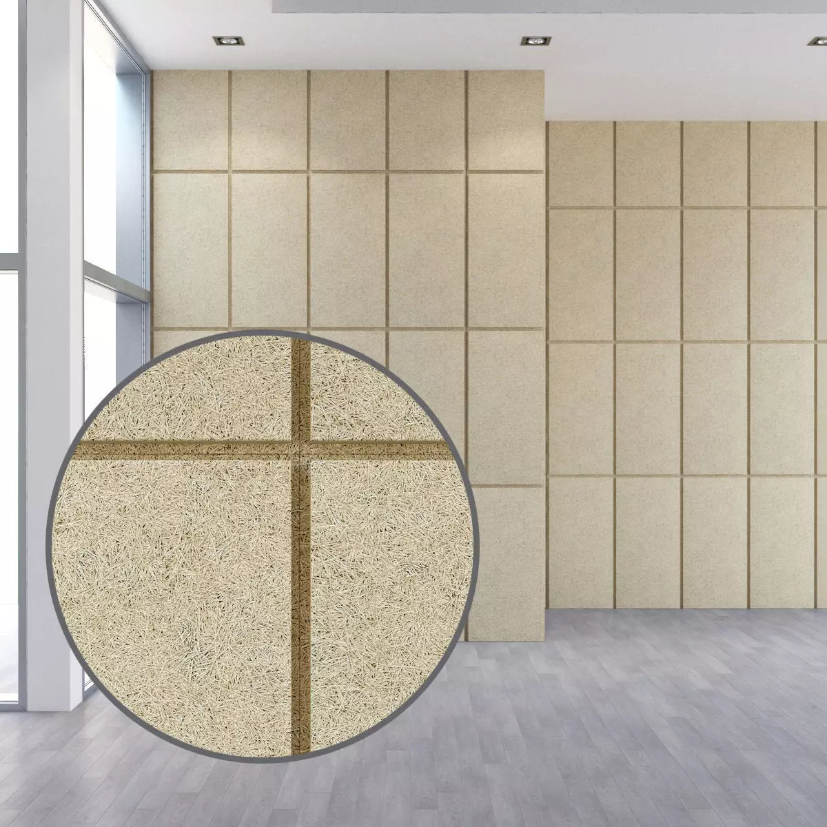 Acoustic panels Heradesig Low-poly 3D model_0