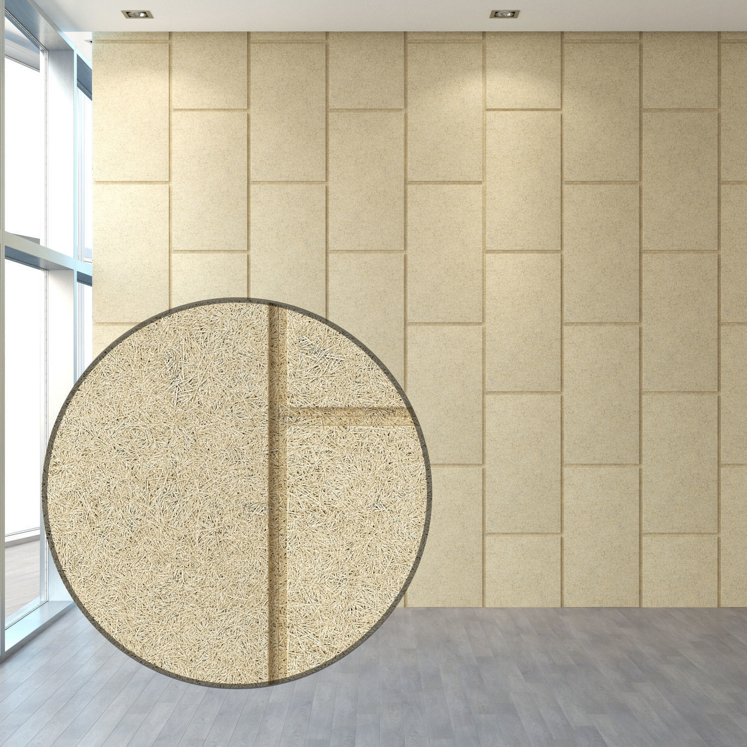 Acoustic panels Heradesig Low-poly 3D model_1