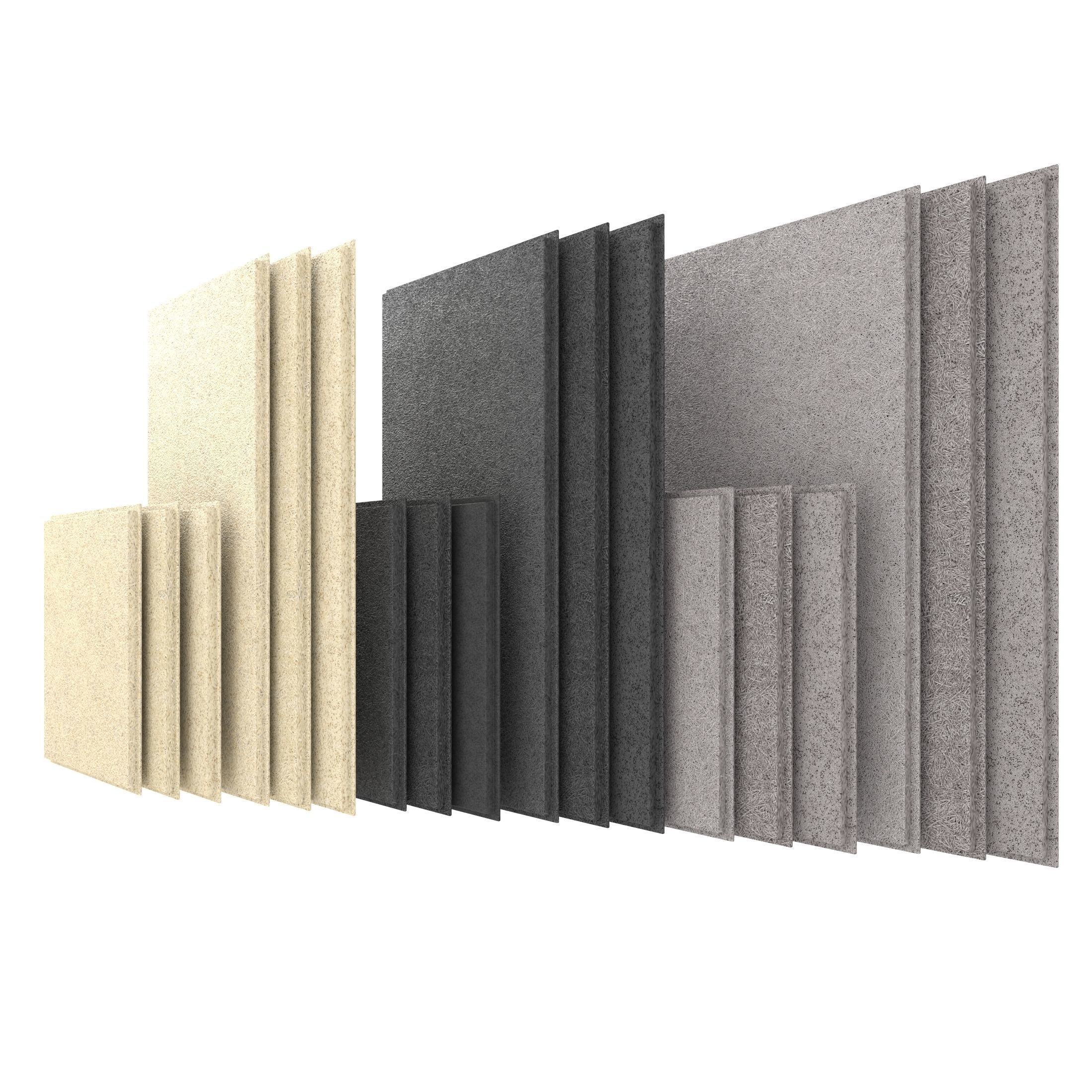 Acoustic panels Heradesig Low-poly 3D model_2