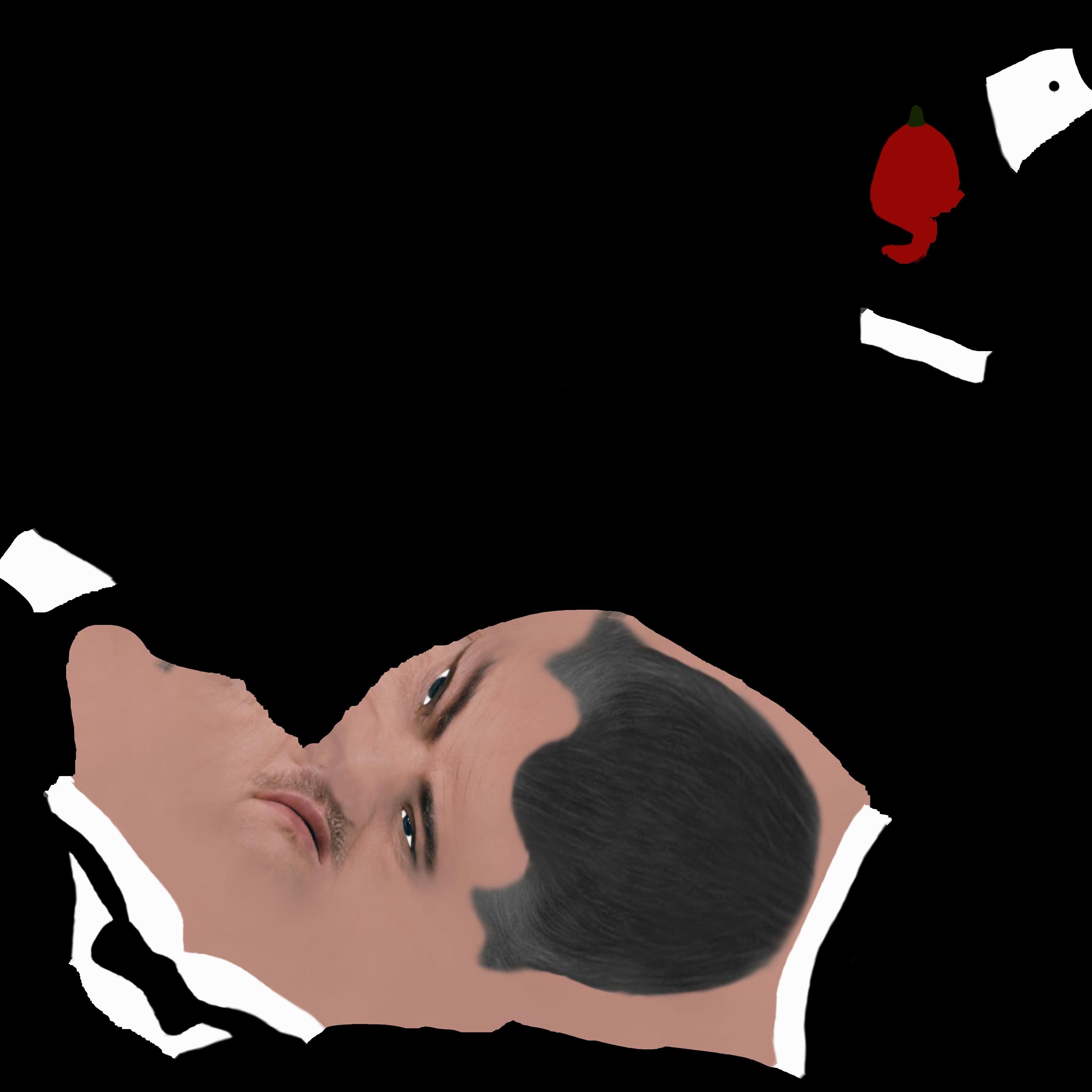 Marlon Brando Godfather bust ready for full color 3D printing 3D print model_44