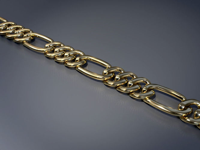 Figaro Chain 3D print model
