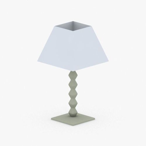 1391 - Table Lamp Low-poly 3D model