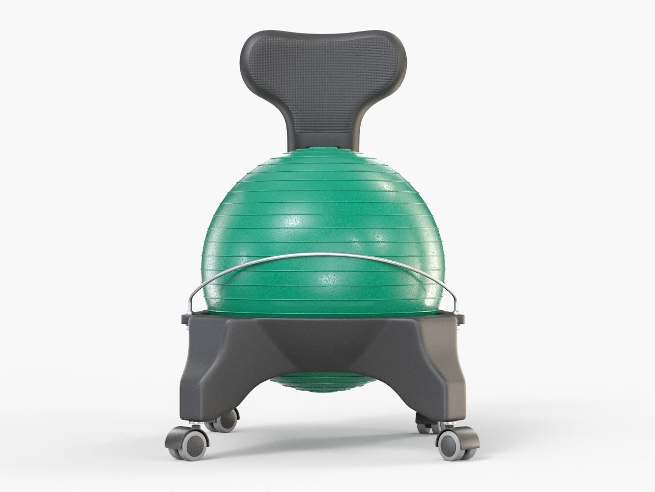 Exercise Ball Office Chairs Collection 3D model CGTrader