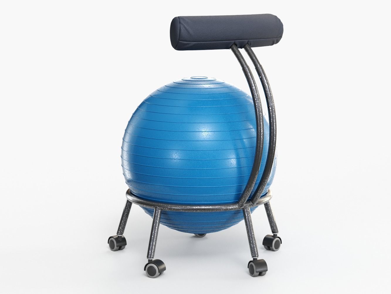 Exercise Ball Office Chairs Collection 3D model CGTrader