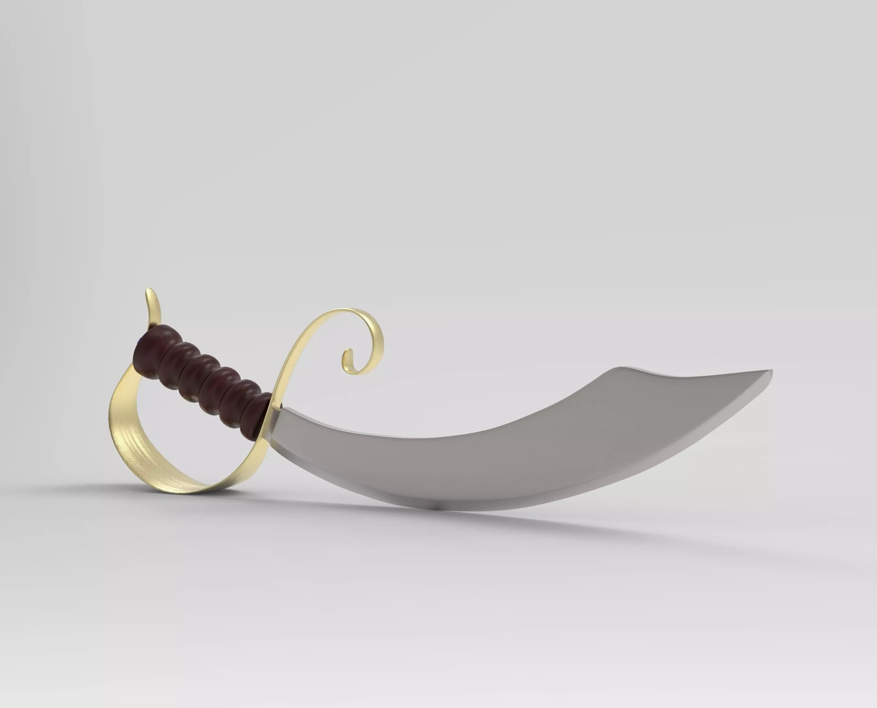 pirate sword 3D model