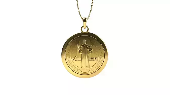 Saint Benedictus Pendant