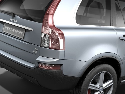 Volvo XC90 3D model_3