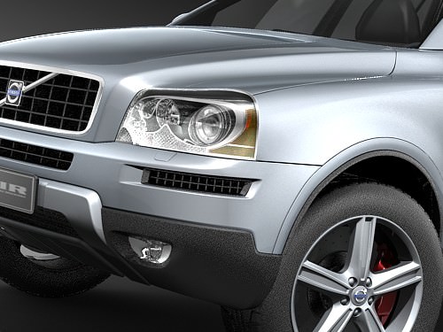 Volvo XC90 3D model_2