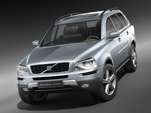 Volvo XC90 3D model_1