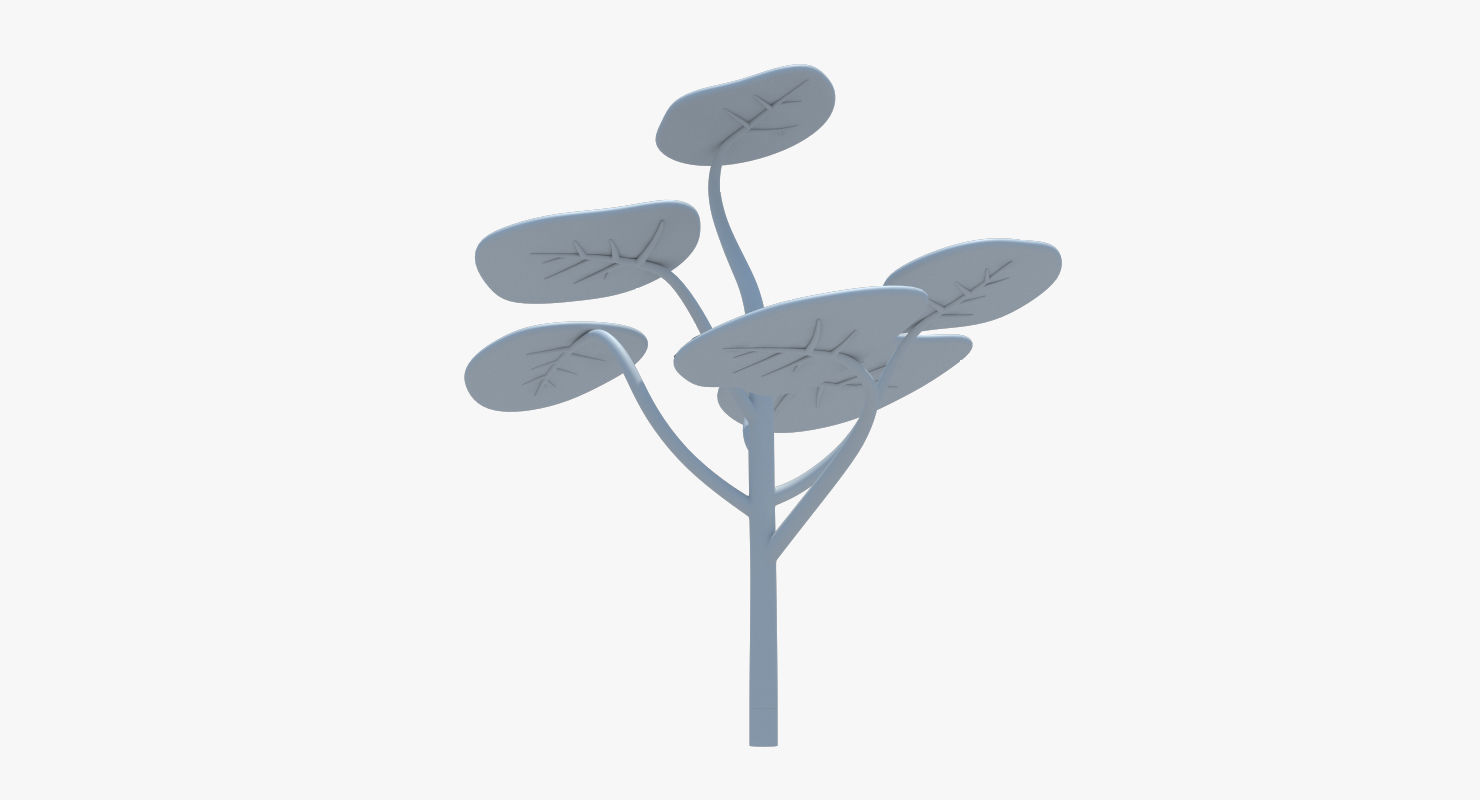 Solar Tree 3D model_3