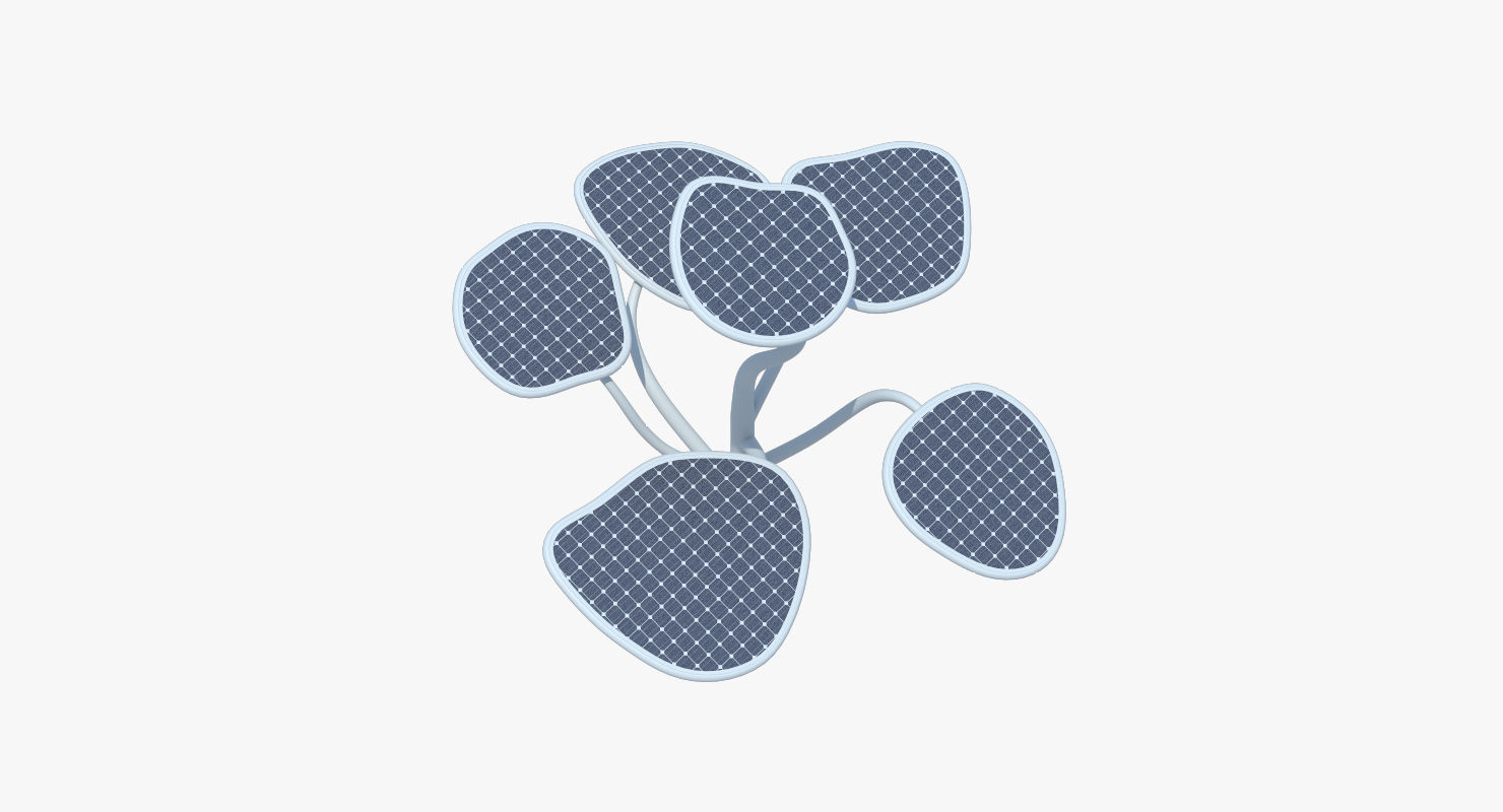 Solar Tree 3D model_1