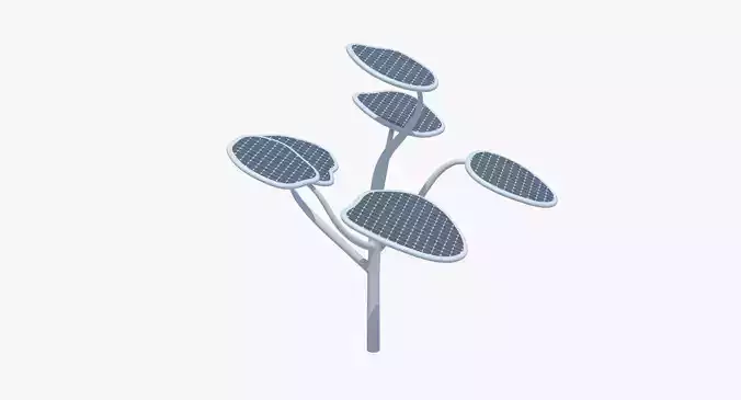 Solar Tree 3D model