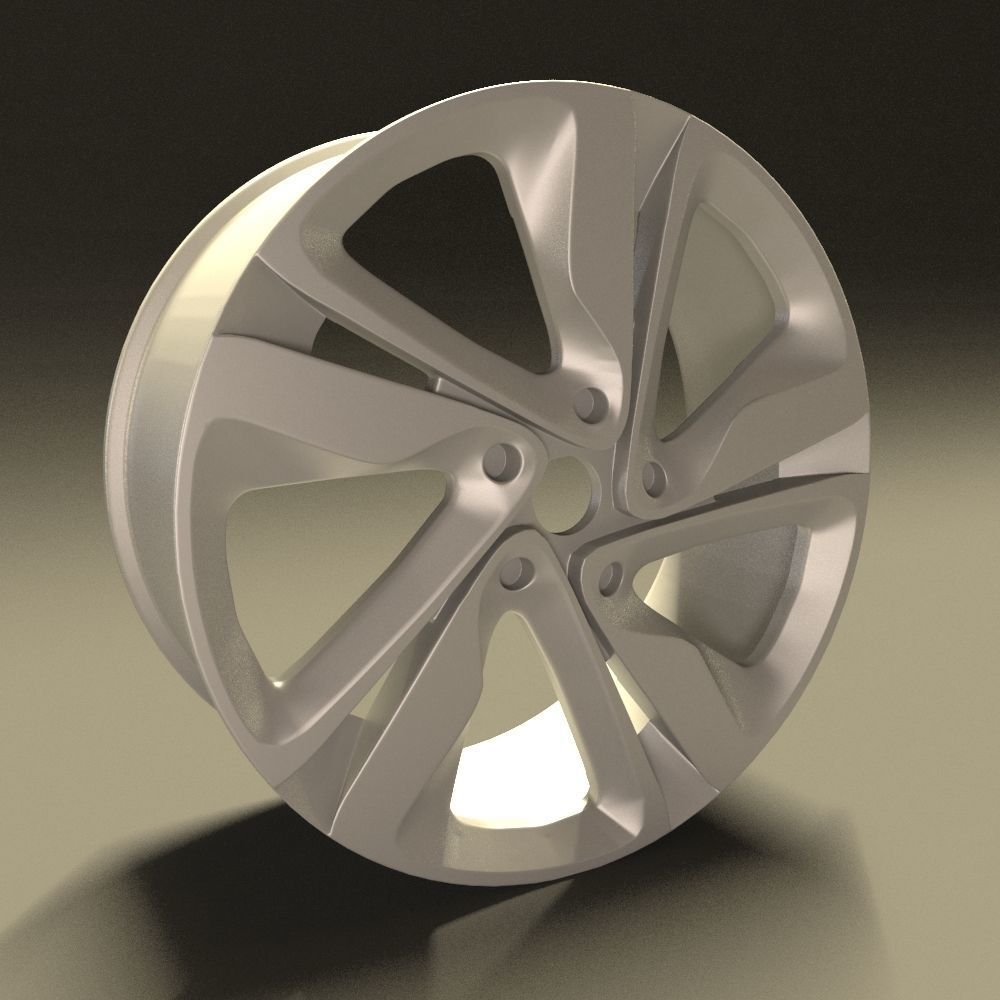 Car rim 3 3D model_4