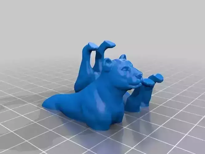 FDM ready Split Lioness