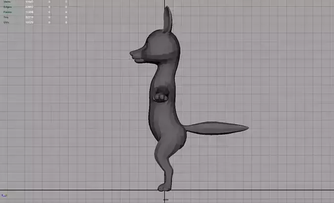 Fox model kangaroo