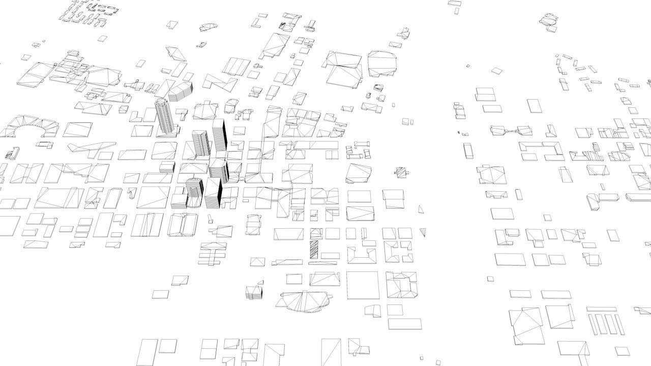 Des Moines Streets and Buildings 3D model_7