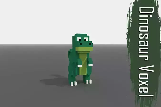 Voxel Dinosaur