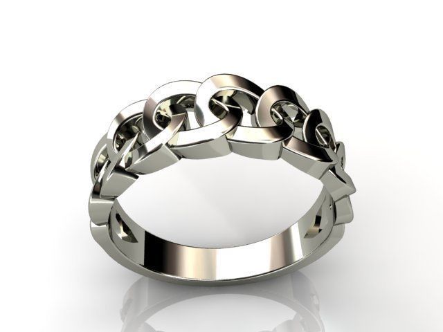 RINGS N1008 3D print model_2
