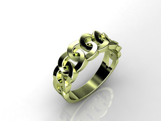 RINGS N1008 3D print model_3