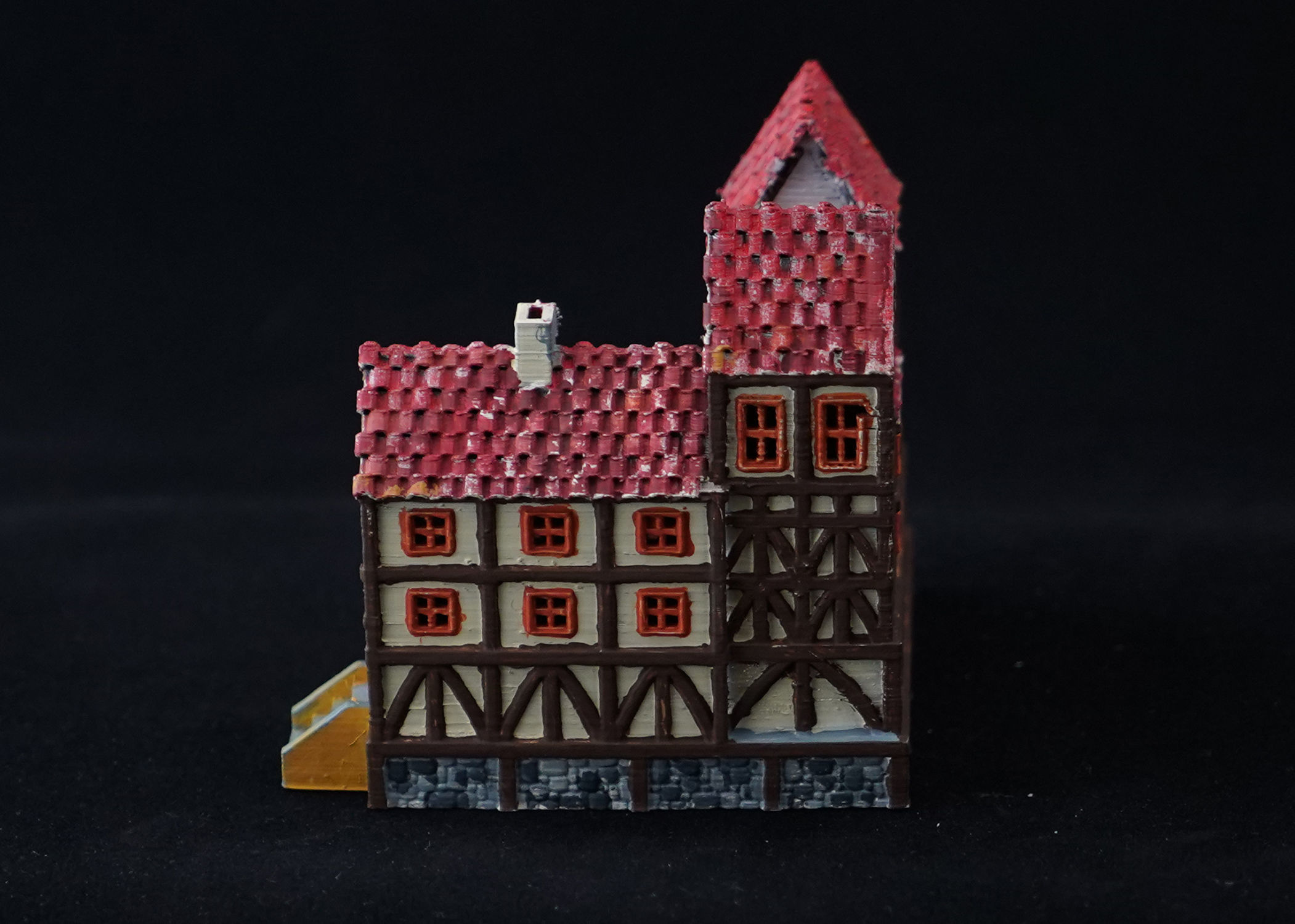 Medieval House 12 3D print model 3D print model_6