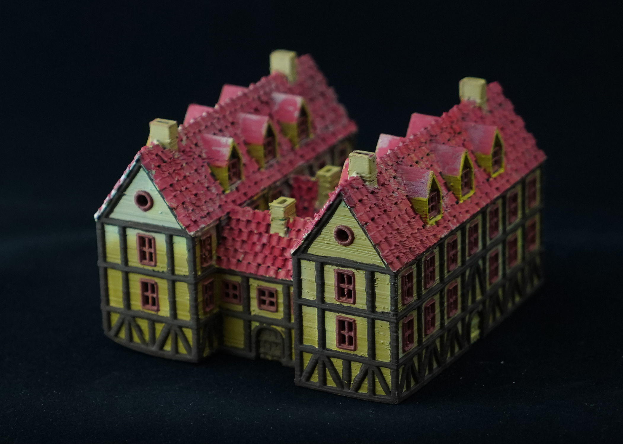 Medieval House 16 3D print model 3D print model_4