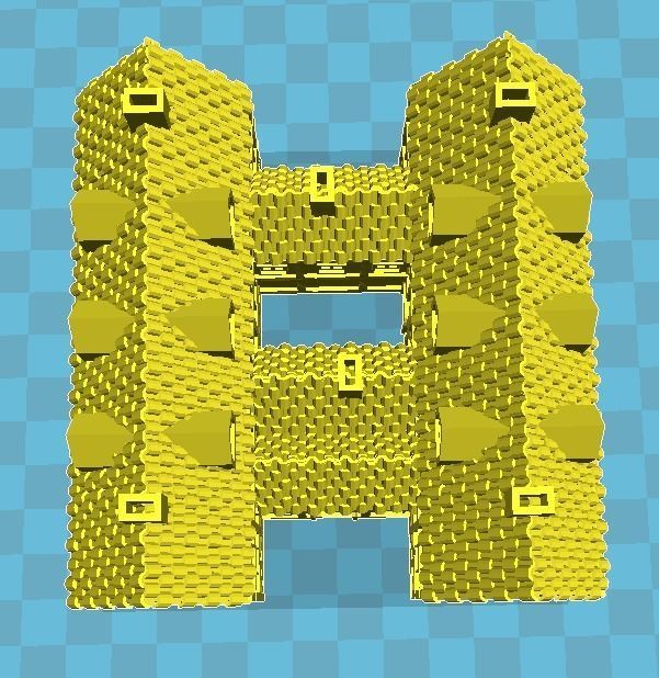 Medieval House 16 3D print model 3D print model_2