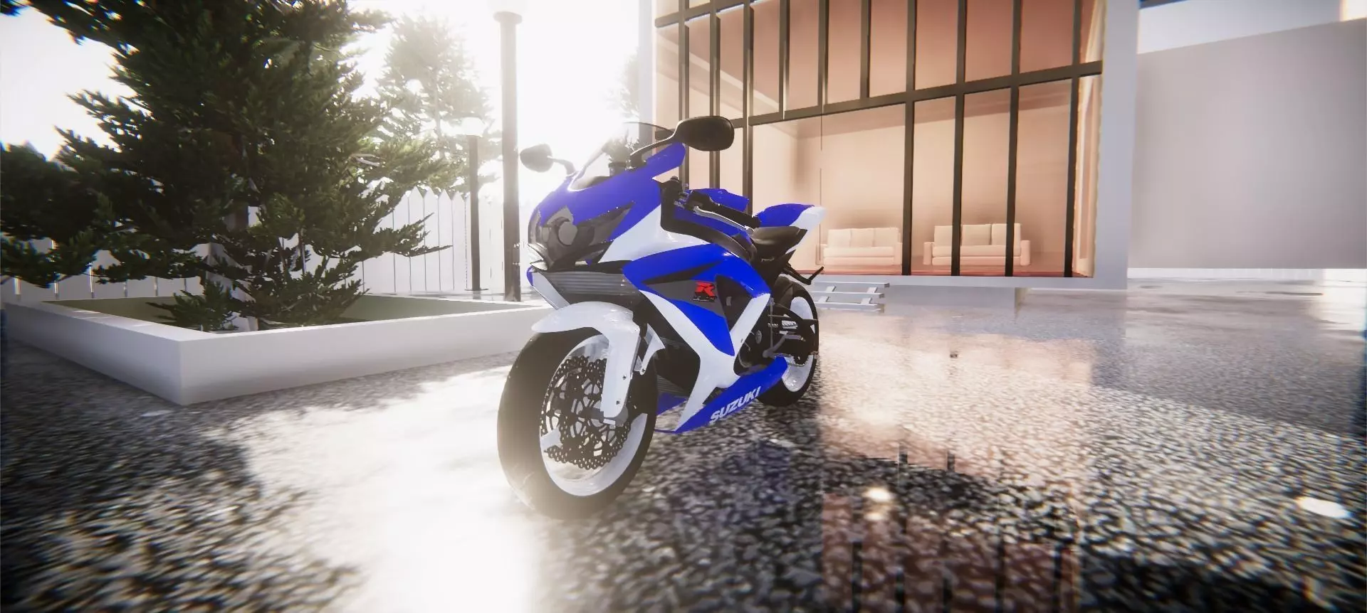 Suzuki Srad 750 Free 3D model