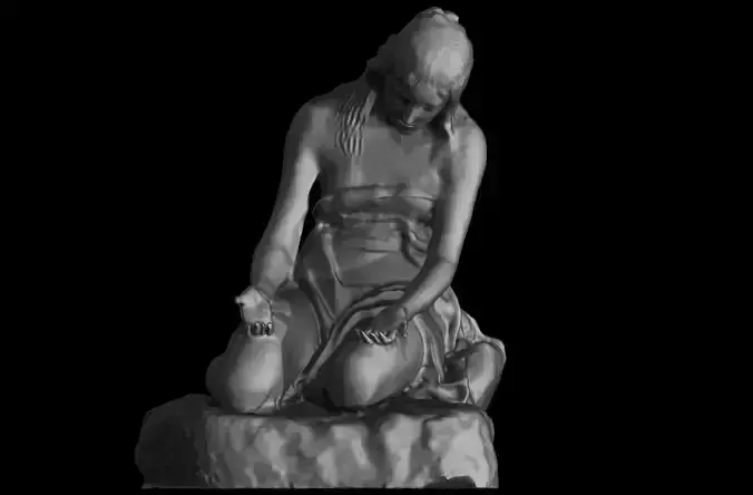 Maddalena penitente Antonio Canova Printable