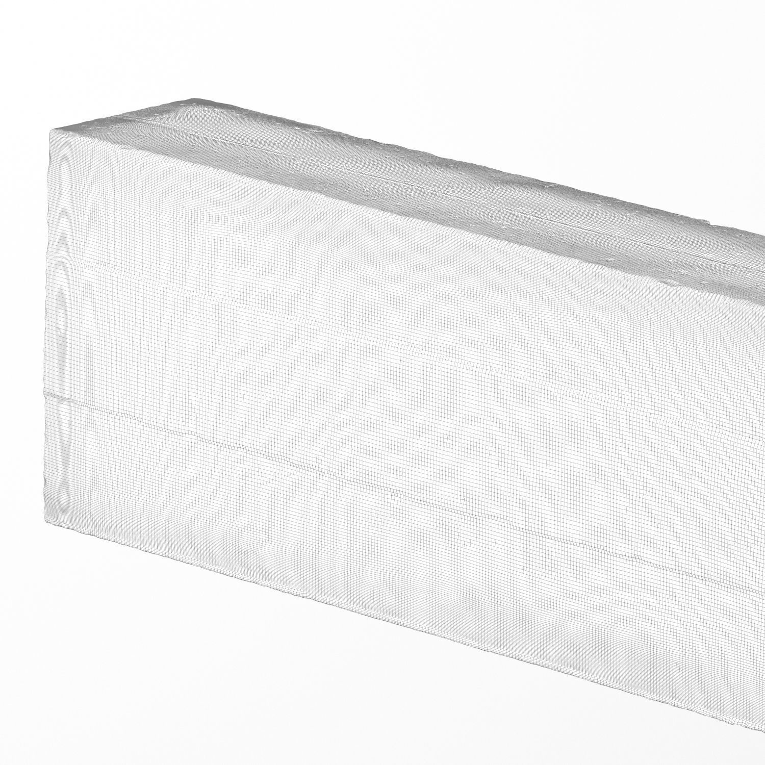 Beam concrete ceiling 3D model_5