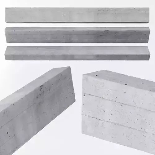 Beam concrete ceiling  3D model