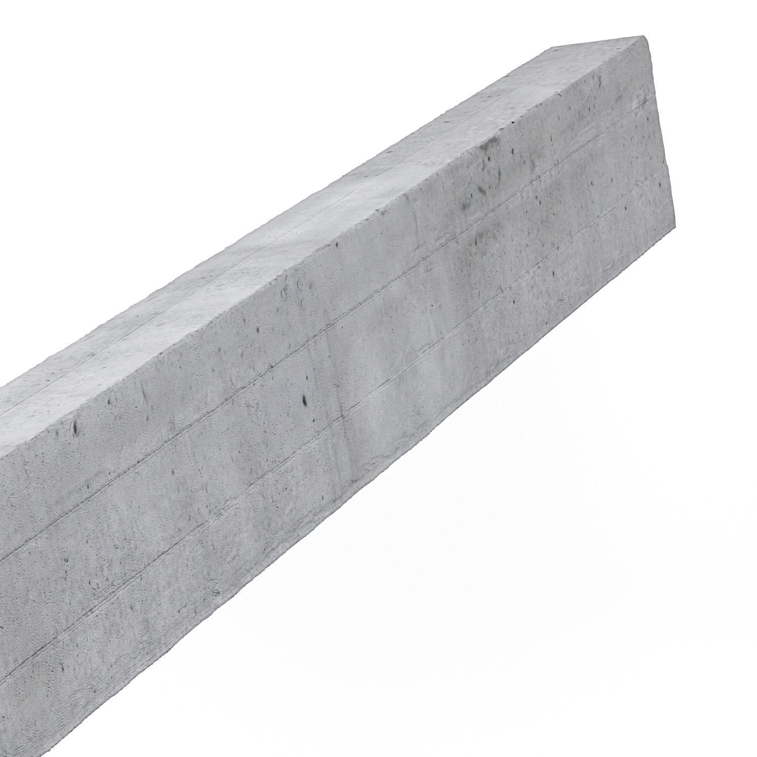 Beam concrete ceiling 3D model_2