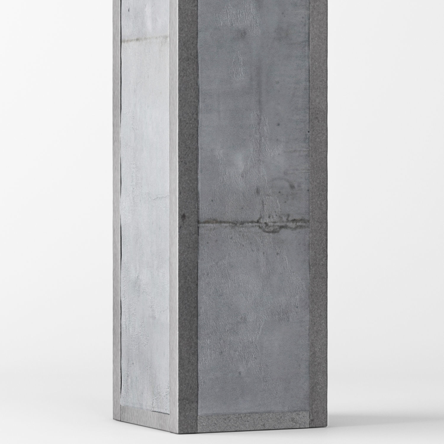 Column concrete pillars - concrete pillars 3D model_2