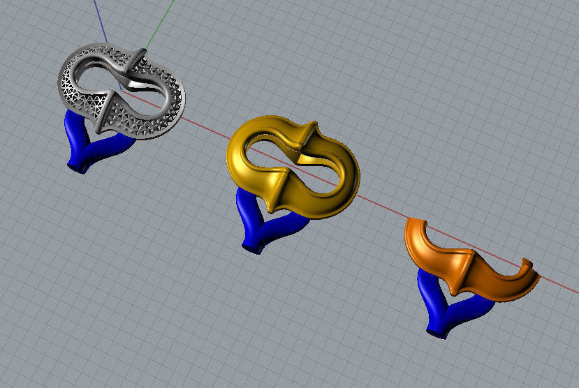 Jewelry chain 3D print model_2