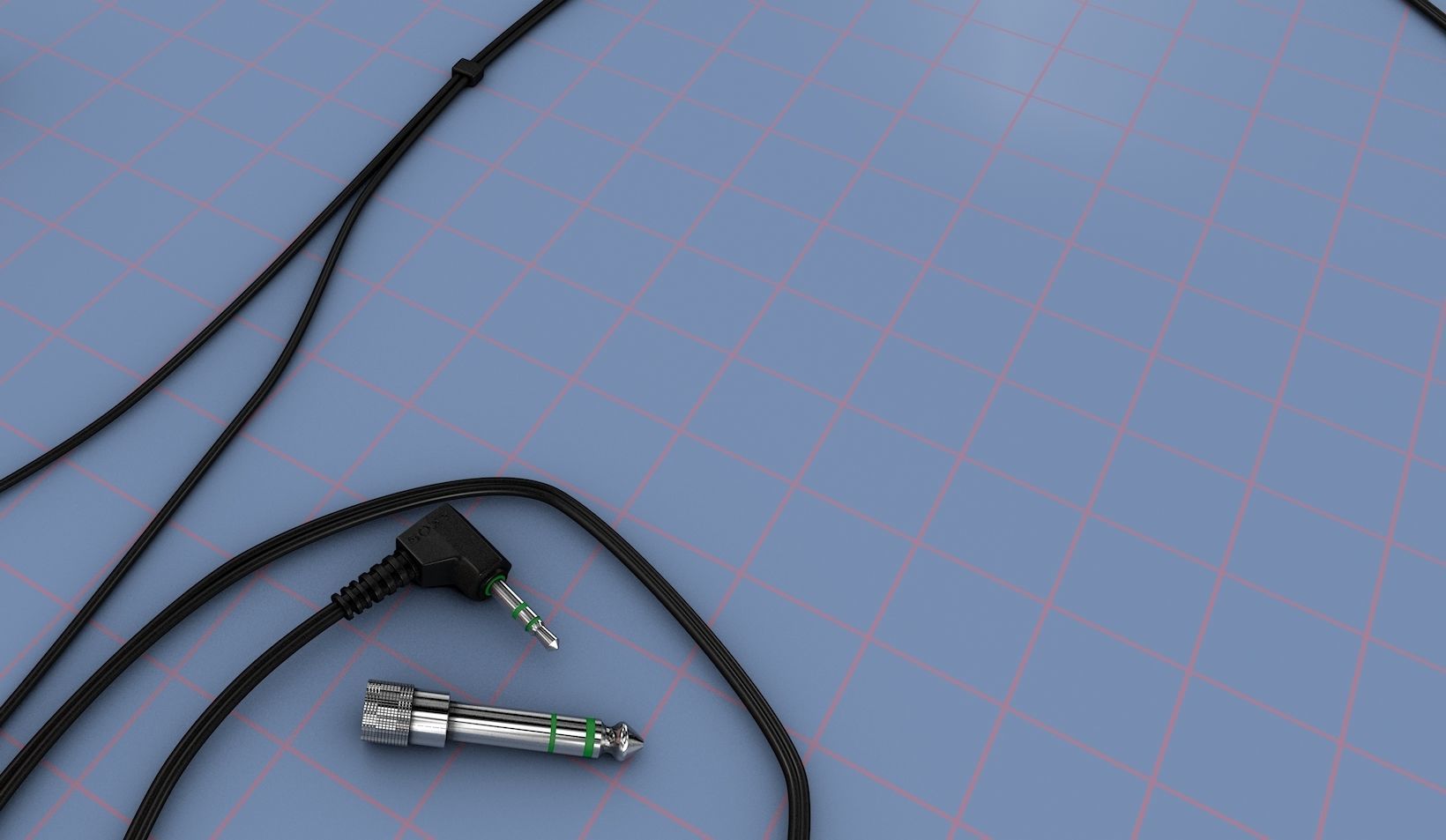 Sony MDR 04T Headphones 3D model_8