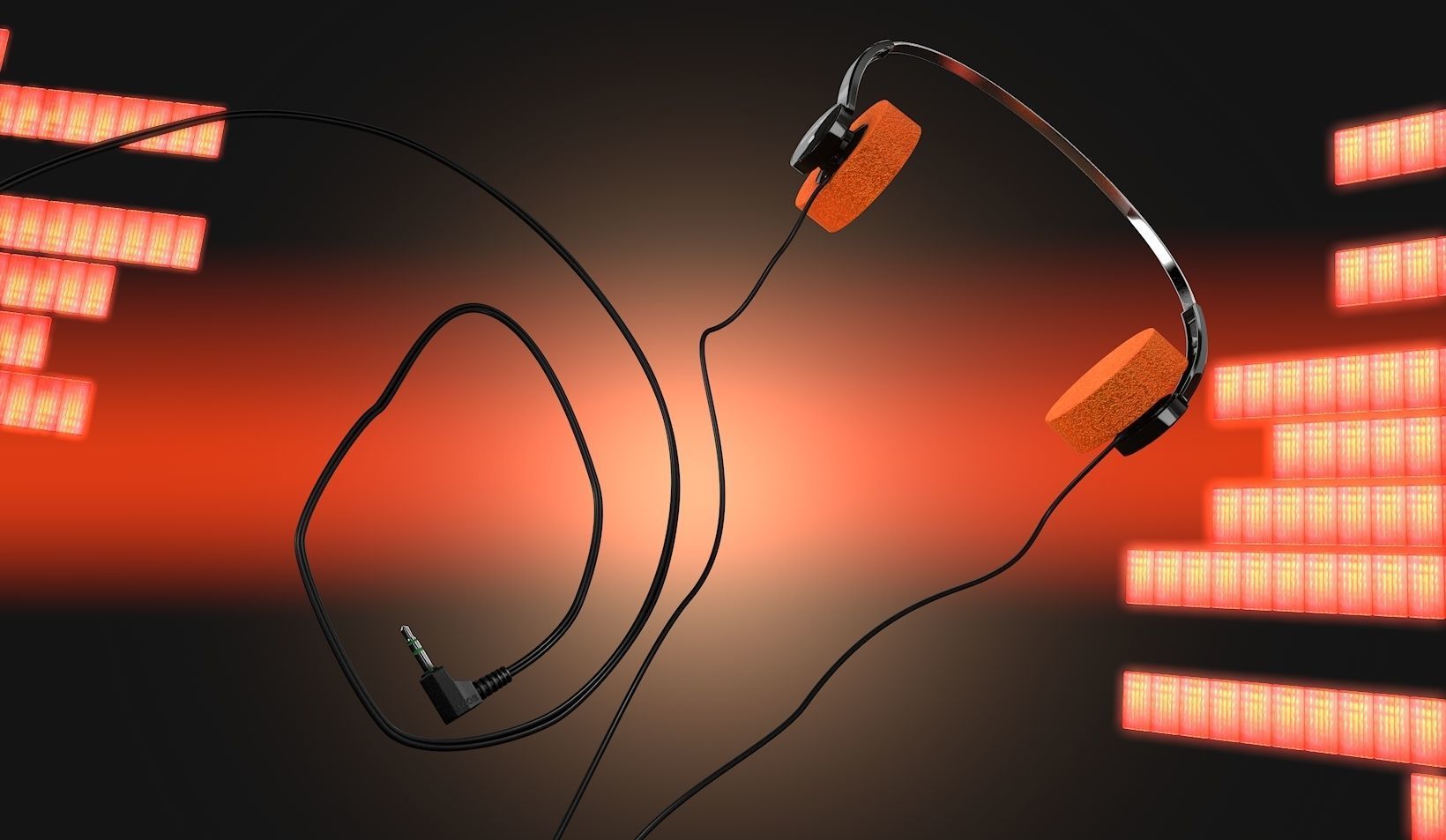 Sony MDR 04T Headphones 3D model_1