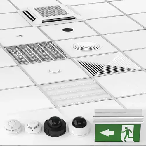 Ceiling system Armstrong 3D model