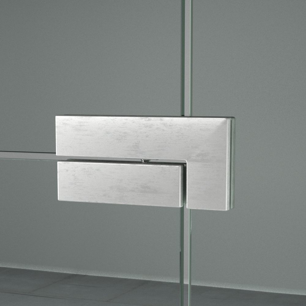 A set of glass partitions with sandblasted images 3D model_5