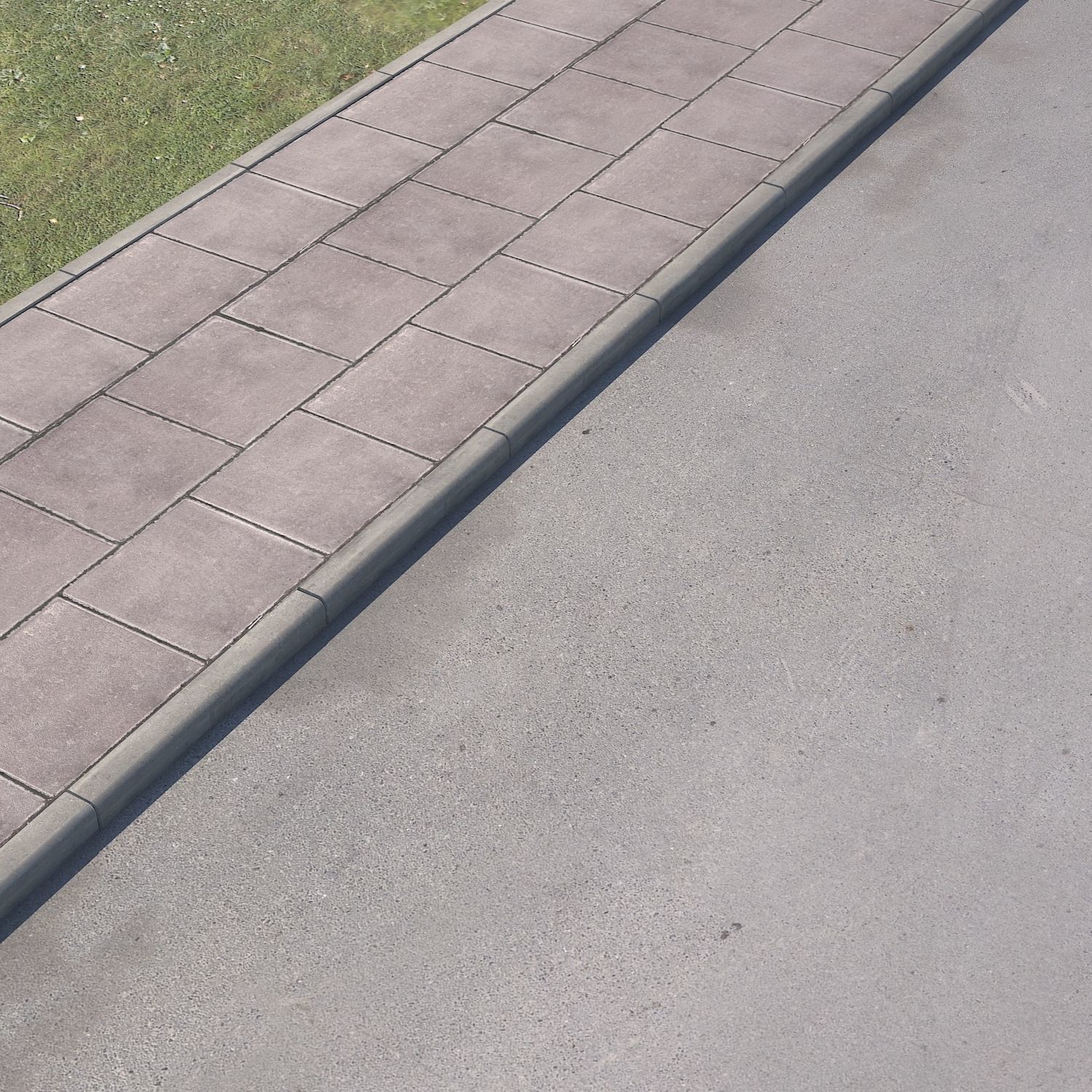 pavement piece of metal 3D model_7