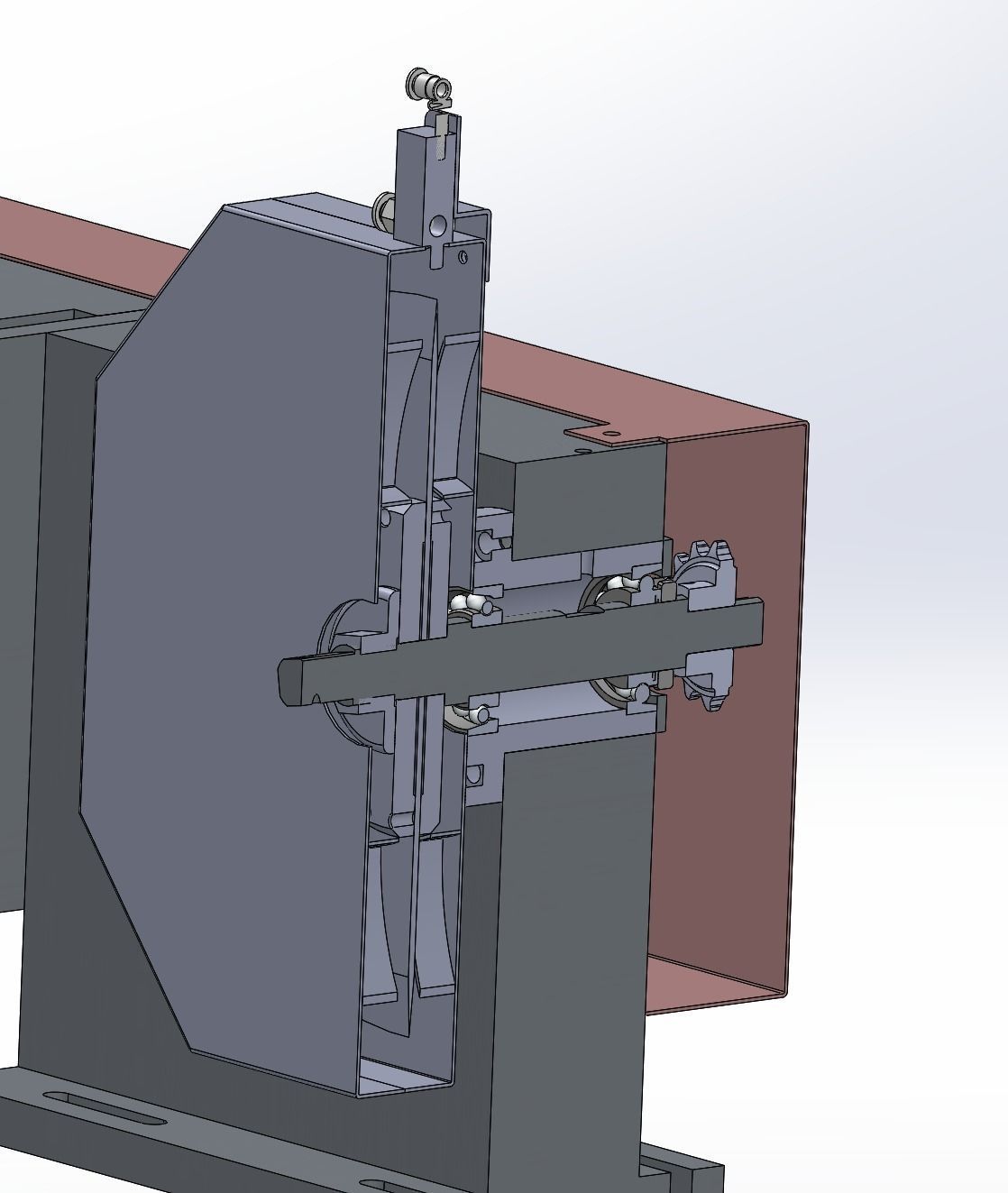 Rotary cutting mechanism 3D model_3