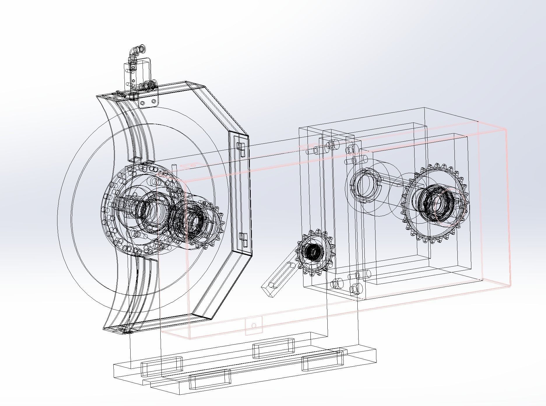Rotary cutting mechanism 3D model_6