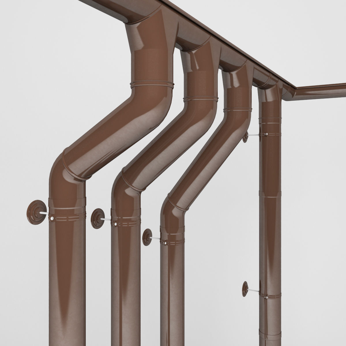 Drain system  3D model_4