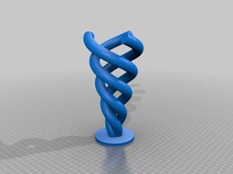 Helix Vase 1 Free 3D print model