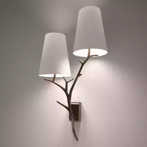 Wall Lamp Ramure Objet Insolite 3D model