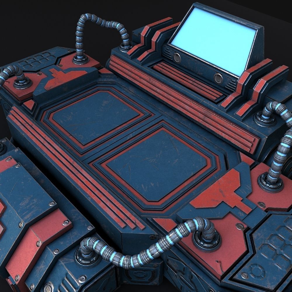 first aid kit 3D model_9