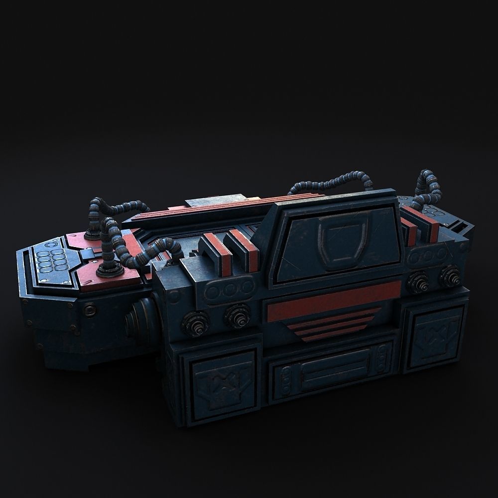first aid kit 3D model_3